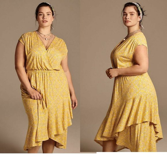 NEW Anthropologie fete midi dress - Picture 5 of 6